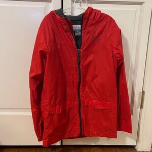 Columbia Kids Red Raincoat